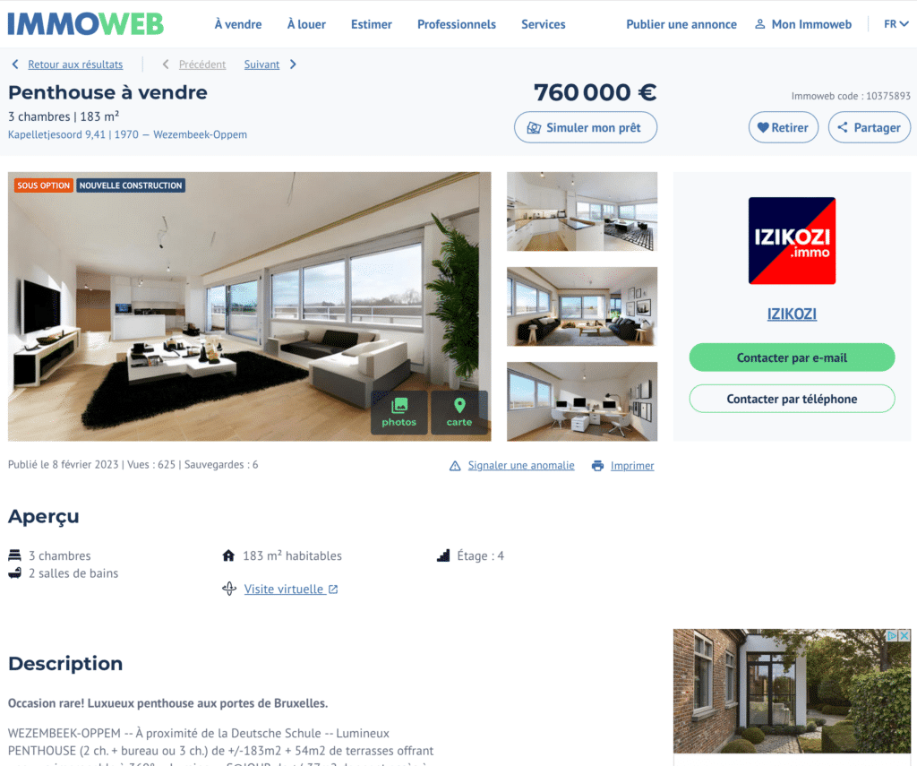 agence immobilière woluwe schaerbeek izikozi